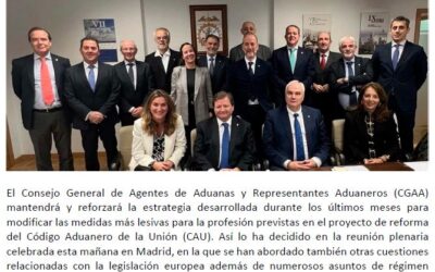 El Consejo General reforzará su estrategia para modificar las medidas más lesivas para el sector previstas en la reforma del CAU